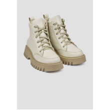 Бежевые Ботинки Весна/Осень на байке VM-Villomi Натуральная Кожа р.37 (astra50b)