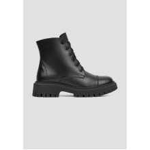 Зимние Ботинки на молнии и шнуровке VM-Villomi Натуральная Кожа/Овчина р.36 (astra391)