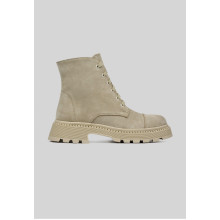 Светлые замшевые ботинки на байке VM-Villomi Весна/Осень р.36 (astra39z)