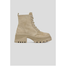 Бежевые Ботинки Весна/Осень на байке VM-Villomi Натуральная Замша р.36 (astra55b)