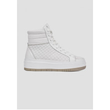 Белые Ботинки (кеды) в спортивном стиле VM-Villomi Натуральная Кожа р.36 (em20b)