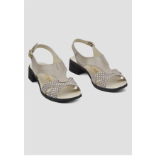 Босоножки с пряжкой в горошек VM-Villomi Натуральная кожа р.36 (21009gor)