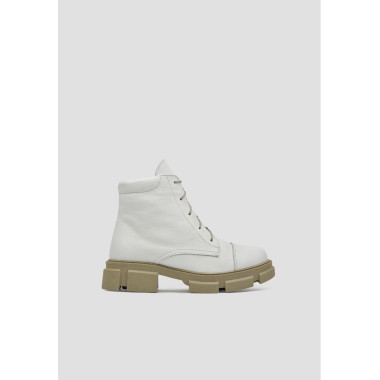 Белые демисезонные Ботинки VM-Villomi Citi Натуральная Кожа/Байка р.36 (od3211b)