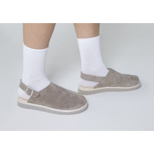 Туфли на широкую ножку с пряжкой VM-Villomi  Натуральная замша/кожа р.36 (07903b)