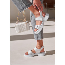 Босоножки в спортивном стиле VM-Villomi Натуральная кожа Белые р.36 (110/241)