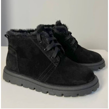Зимние черные Ботинки на овчине VM-Villomi Натуральная замша р.41 (ug03ch) Зимние черные Ботинки на овчине VM-Villomi Натуральная замша р.41 (ug03ch)