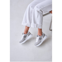 Кроссовки/вставка под леопарда VM-Villomi Натуральная кожа/замша Серые р.36 (om40) Кроссовки/вставка под леопарда VM-Villomi Натуральная кожа/замша Серые р.36 (om40)